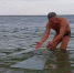 Разгоняя льдины. Видео о купаниях в студёной воде 51-летнего волгодонца набирает просмотры в Сети - V-Pravda.Ru