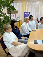 В Волгодонске школьники встретились с участниками боевых действий