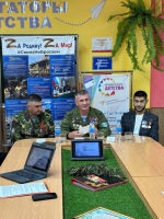 В Волгодонске школьники встретились с участниками боевых действий