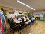 В Волгодонске школьники встретились с участниками боевых действий