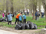 Субботник в Волгодонске состоялся