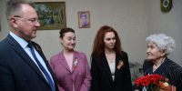 Волгодонские атомщики поздравили ветеранов с наступающим Днём Победы - V-Pravda.Ru