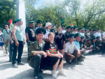 На один день улицы Волгодонска заполонили мужчины в зеленых фуражках