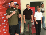 Боксер, депутат Волгодонской Думы Дмитрий Кудряшов провел мастер-класс в Луганске