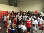 Боксер, депутат Волгодонской Думы Дмитрий Кудряшов провел мастер-класс в Луганске