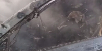 Сгорели заживо: появилось видео иссеченного осколками автомобиля на трассе Зимовники – Элиста - Bloknot-Volgodonsk.Ru