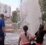 В Волгодонске на Гагарина забил коммунальный фонтан: видео - DonDay-Volgodonsk.Ru