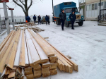 Волгодонск готовится к Крещению: в городском порту приступили к возведению купели