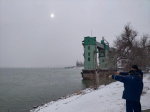 Волгодонск готовится к Крещению: в городском порту приступили к возведению купели