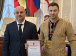 Глава Волгодонска поздравил земляка Глеба Лазарева с титулом чемпиона мира