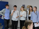 Волгодонские школьники встретили День православной книги в модельной библиотеке