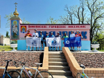 Спортивный клуб Ростовской АЭС провёл велопробег к 81-й годовщине Великой Победы