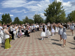В Волгодонске открыли арт-объект «Связь поколений» на набережной ТРЦ