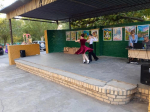Концертом, подарками и мороженым отметили День города в 17 округе Волгодонска