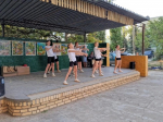 Концертом, подарками и мороженым отметили День города в 17 округе Волгодонска