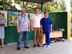 Концертом, подарками и мороженым отметили День города в 17 округе Волгодонска